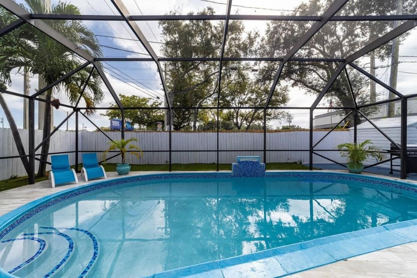 Private Heated Pool Villa In Ftl Near Beach Fort Lauderdale Exterior foto
